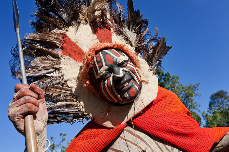  Kikuyu or Gikuyu warrior   Kenya